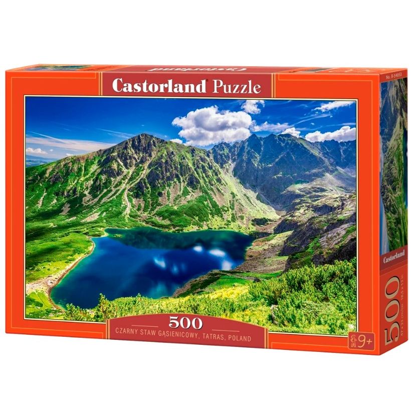 Пазлы "Черный Став озеро Гонсеницы в Татрах", 500 элементов  фото 1