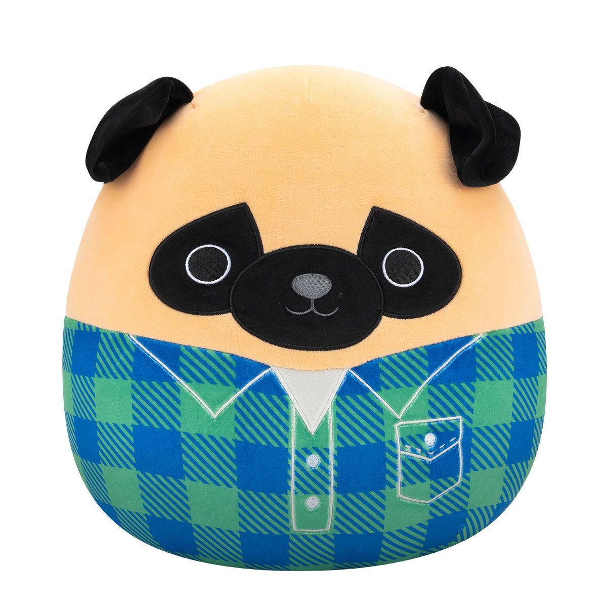 М'яка іграшка Squishmallows – Мопс Принц (30 cm)  фото 1