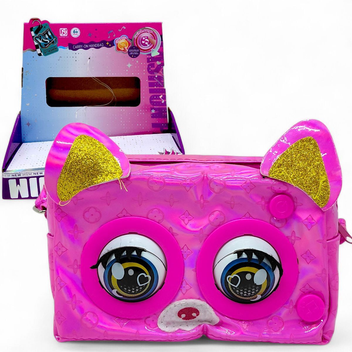 ІНТЕРАКТИВНА СУМОЧКА "WINKPACK" (КОТИК)  фото 1