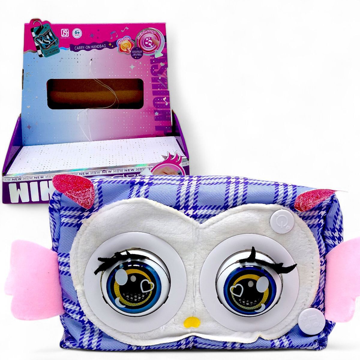 ІНТЕРАКТИВНА СУМОЧКА "WINKPACK" (СОВА)  фото 1