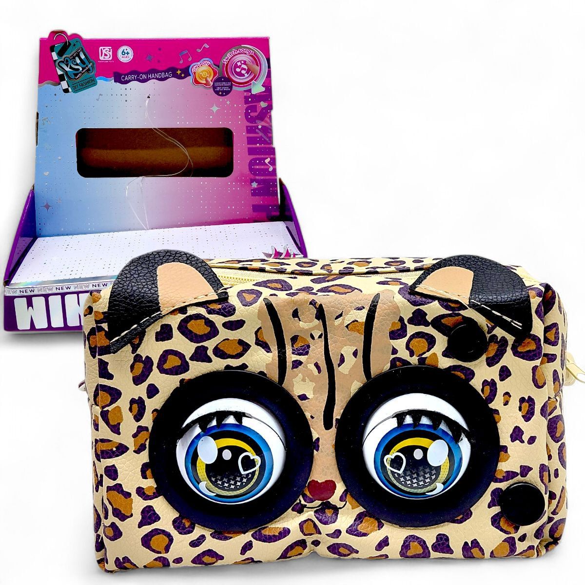 ІНТЕРАКТИВНА СУМОЧКА "WINKPACK" (ЛЕОПАРД)  фото 1
