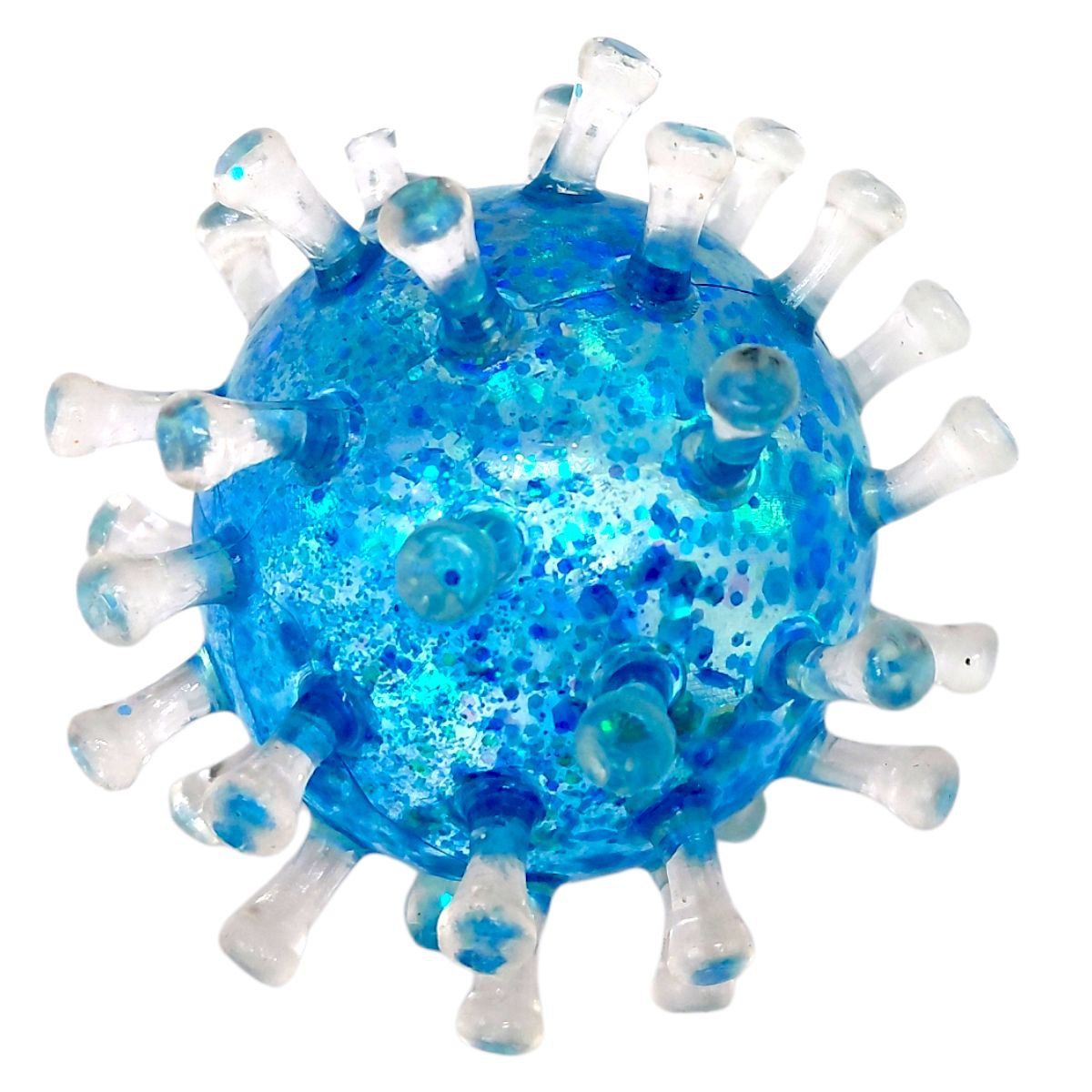 ІГРАШКА-АНТИСТРЕС ВІРУС  (БЛАКИТНА)  фото 1