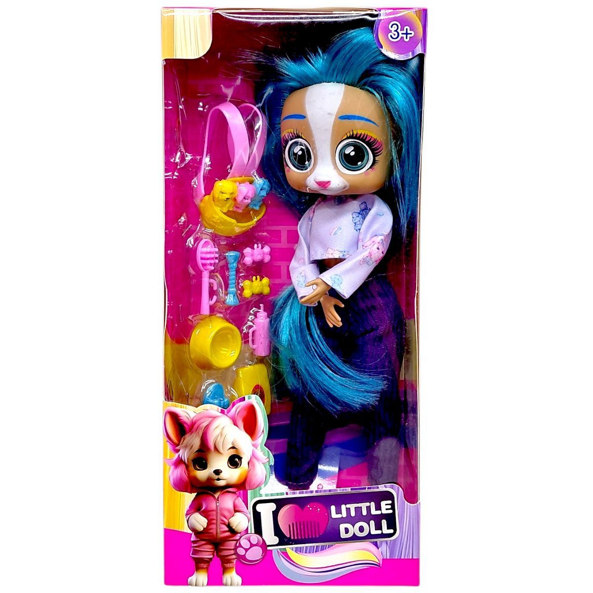 ЛЯЛЬКА LOVELY DOLL (БІРЮЗОВА) 28см.  фото 1