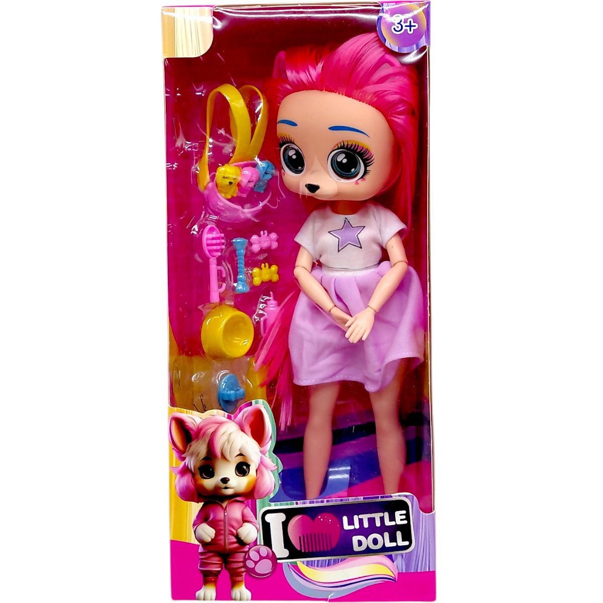 ЛЯЛЬКА LOVELY DOLL (ПОЛУНИЧНА) 28см.  фото 1