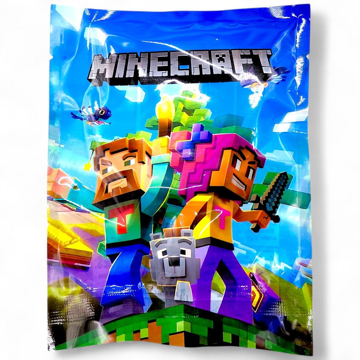 Набір-сюрприз "Майнкрафт/Minecraft" (герой+3картки), мікс видів  фото 1