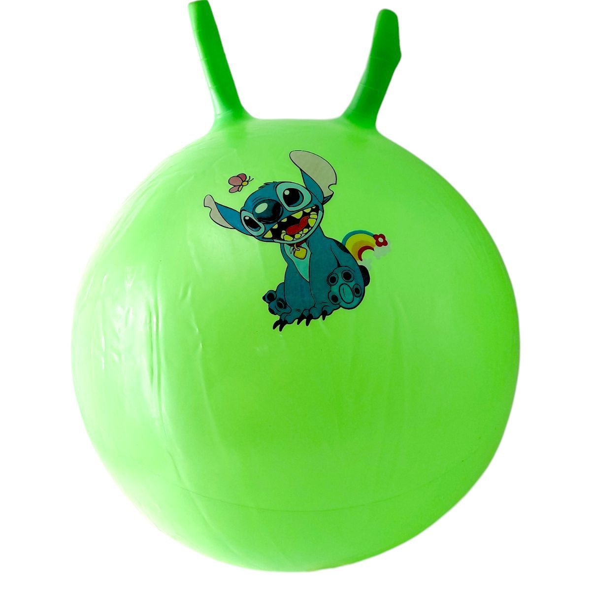 Мʼяч для фітнесу герой, діаметр 43 см (зелений)  фото 1