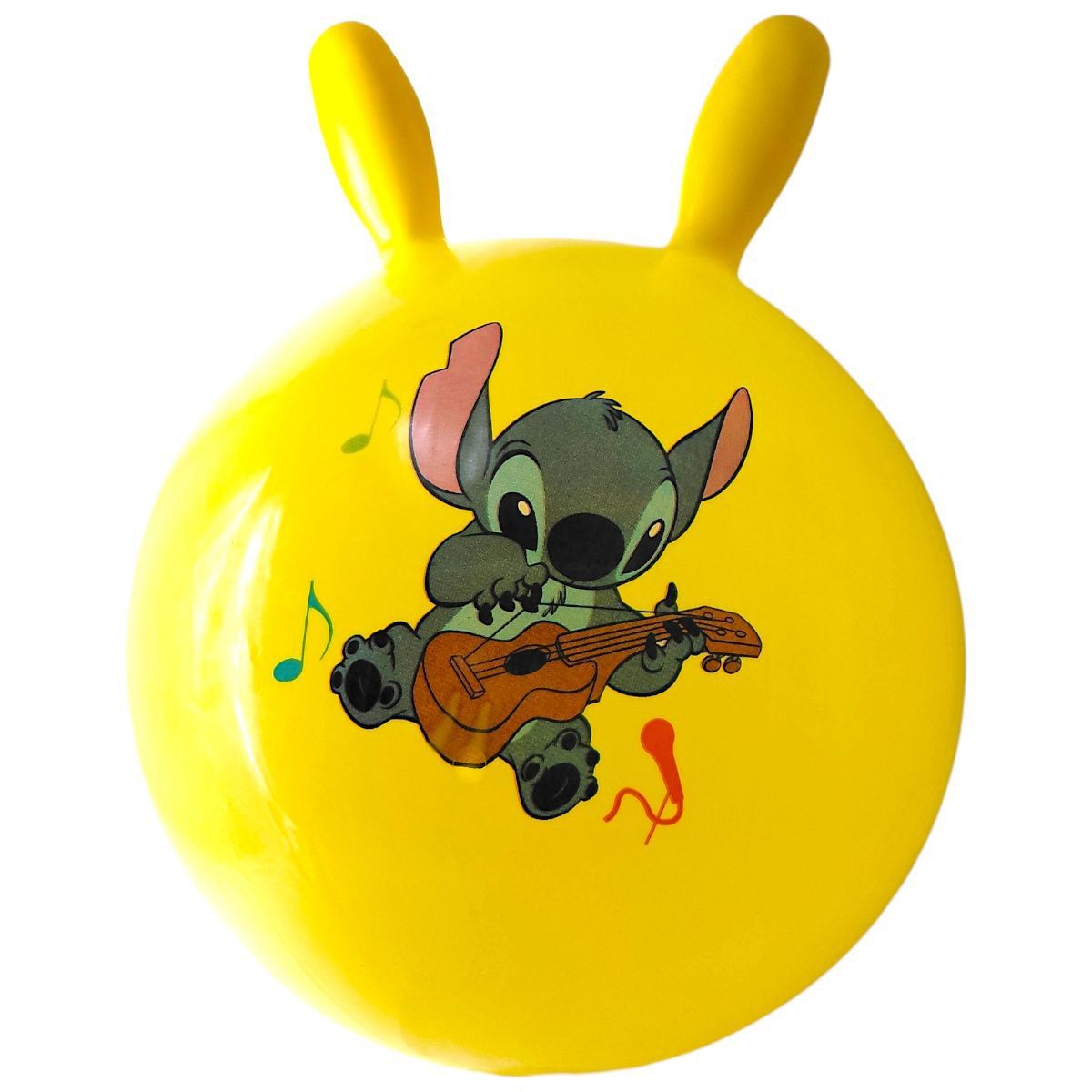 Мʼяч для фітнесу герой, діаметр 43 см (жовтий)  фото 1