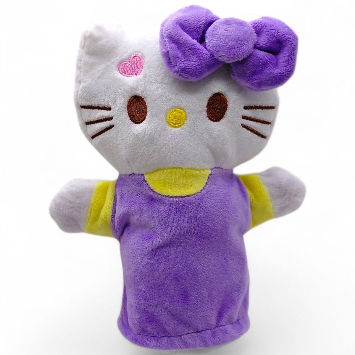 Мягкая игрушка-перчатка "Китти" (сиреневая)  фото 1