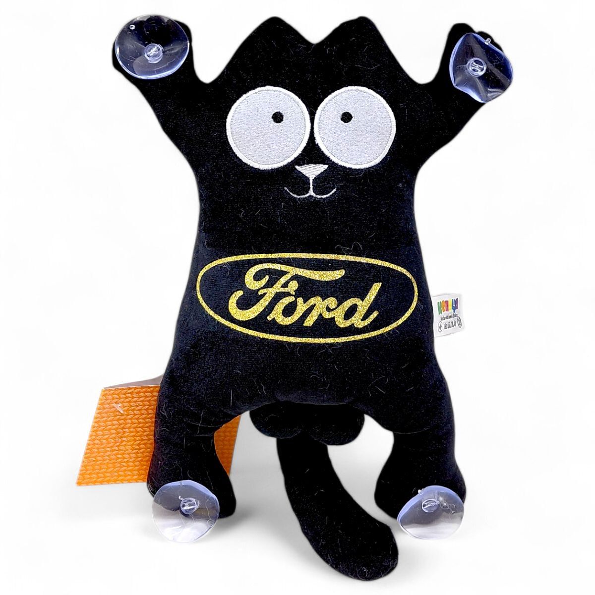 Мʼяка іграшка "Кіт Саймон: FORD" на присосках  фото 1