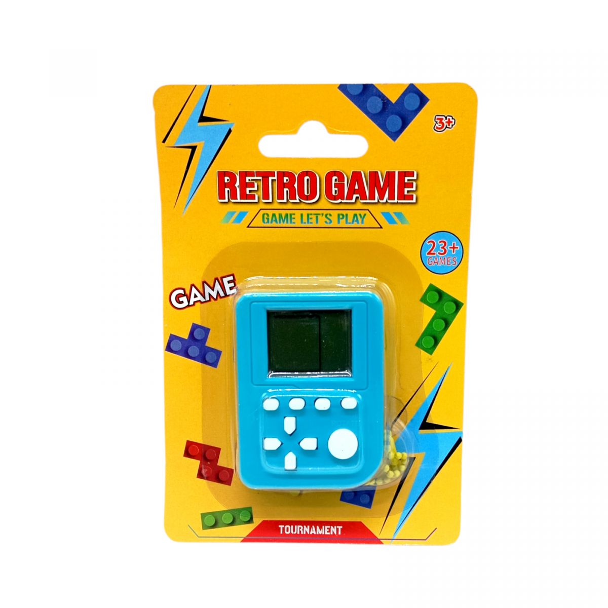 ЕЛЕКТРОННА ГРА RETRO GAME (БІРЮЗОВИЙ)  фото 1