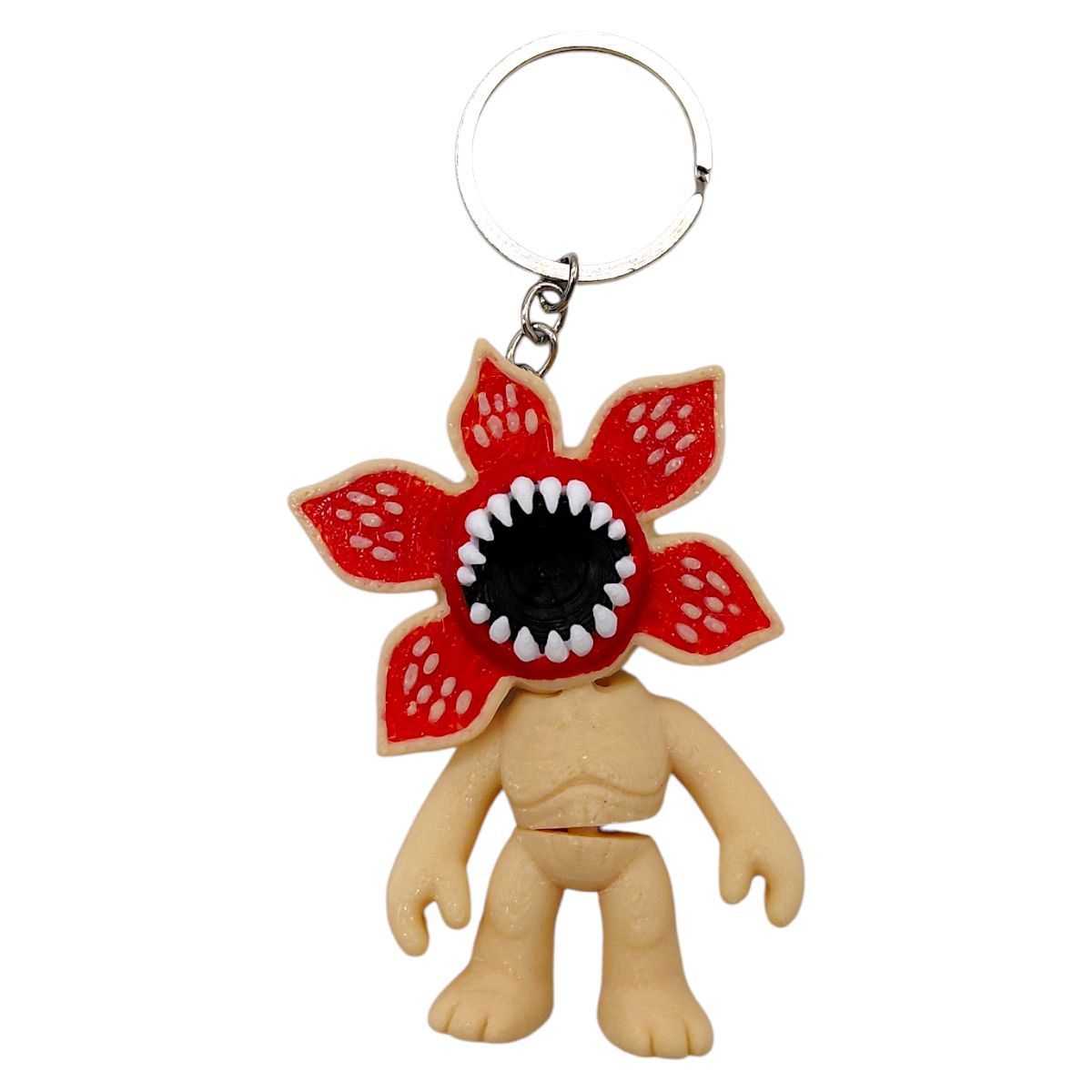 Брелок (3D друк) "Stranger Things.  ДЕМОГОРГОН" (БЕЖЕВИЙ)  фото 1