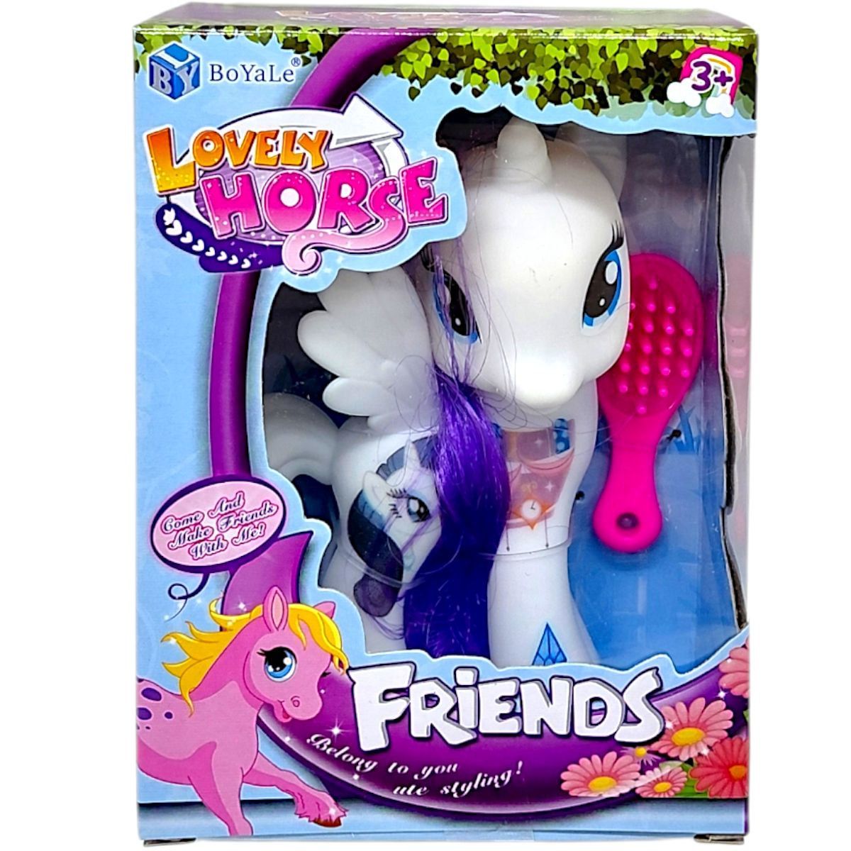 Ігрова фігурка Мила поні (БІЛА)  фото 1