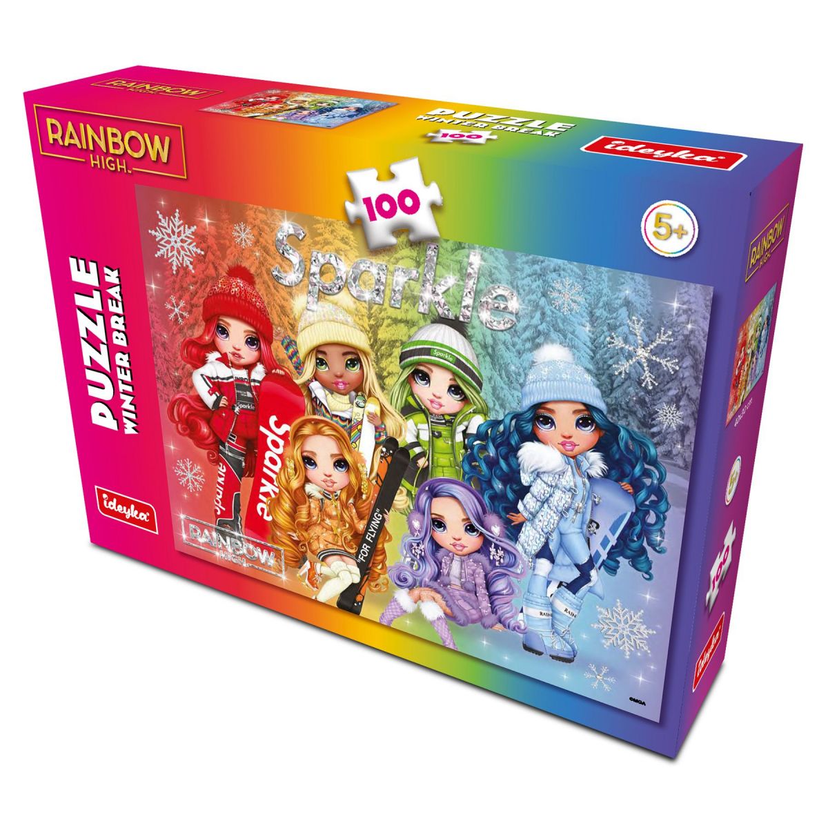 Пазли Rainbow High Winter Break, 100 елементів  фото 1