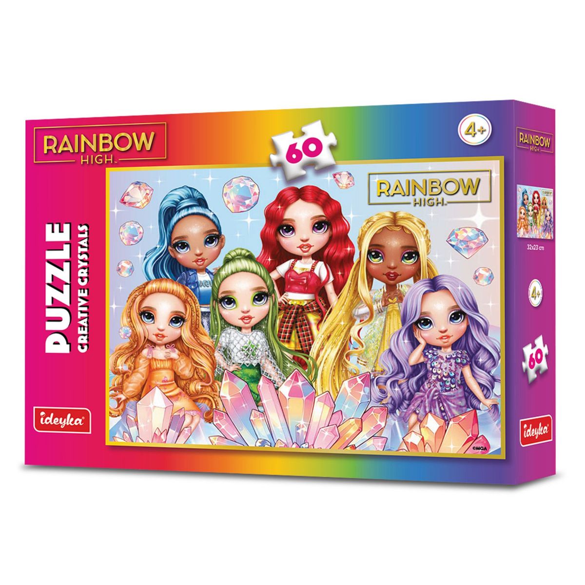 Пазли Rainbow High Creative Crystals, 60 елементів  фото 1