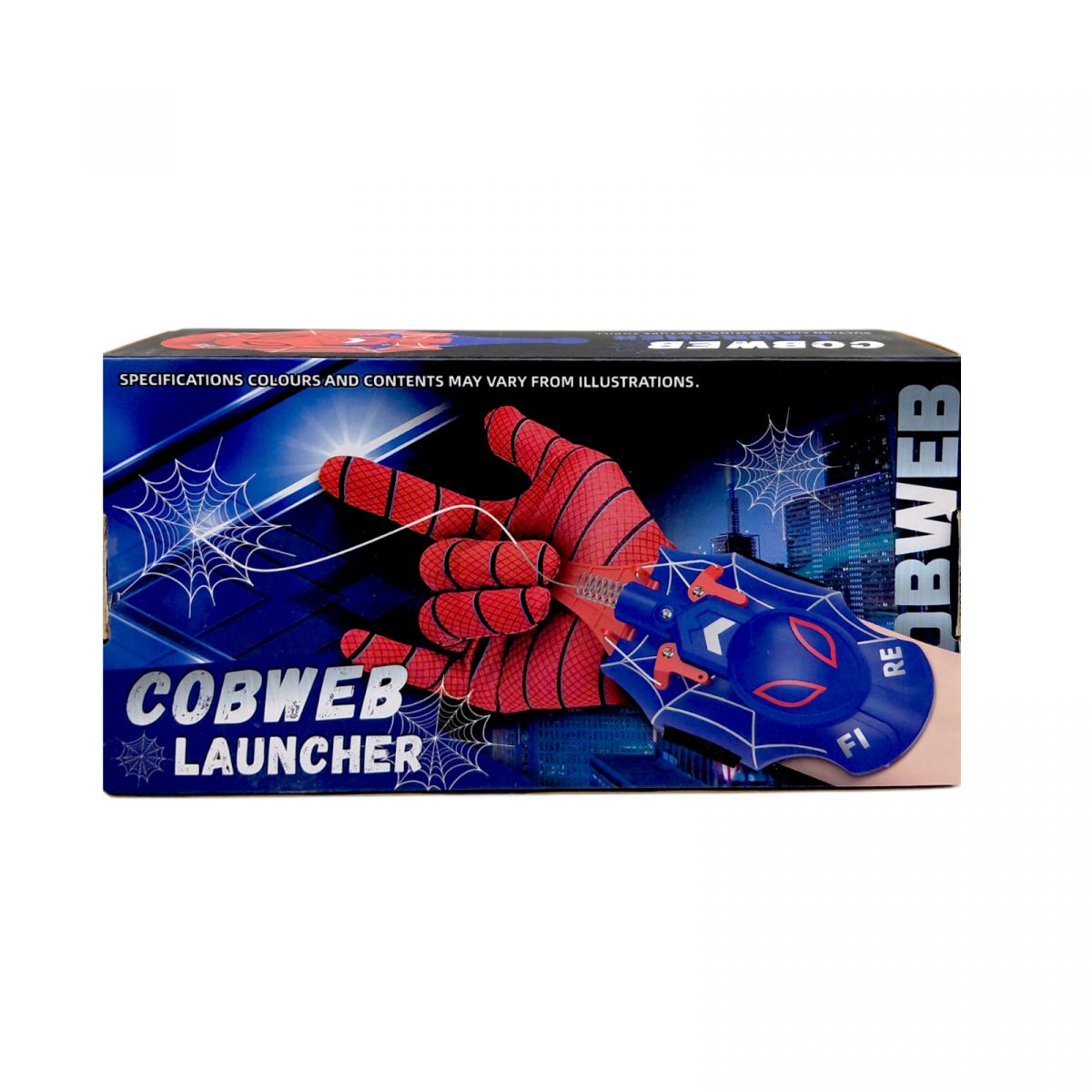 Набір героя рукавичка, присоски, пускова установка, механічний принцип, вбудований акумулятор, USB-кабель, в коробці  фото 1