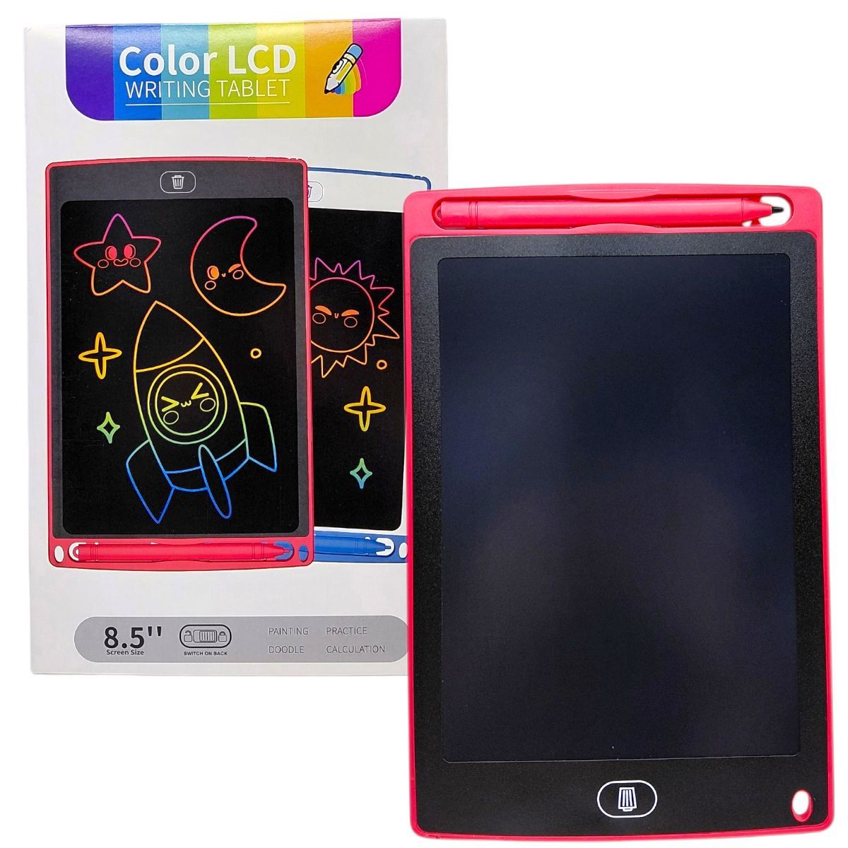 Планшет графічний кольоровий (ЧЕРВОНИЙ)  фото 1