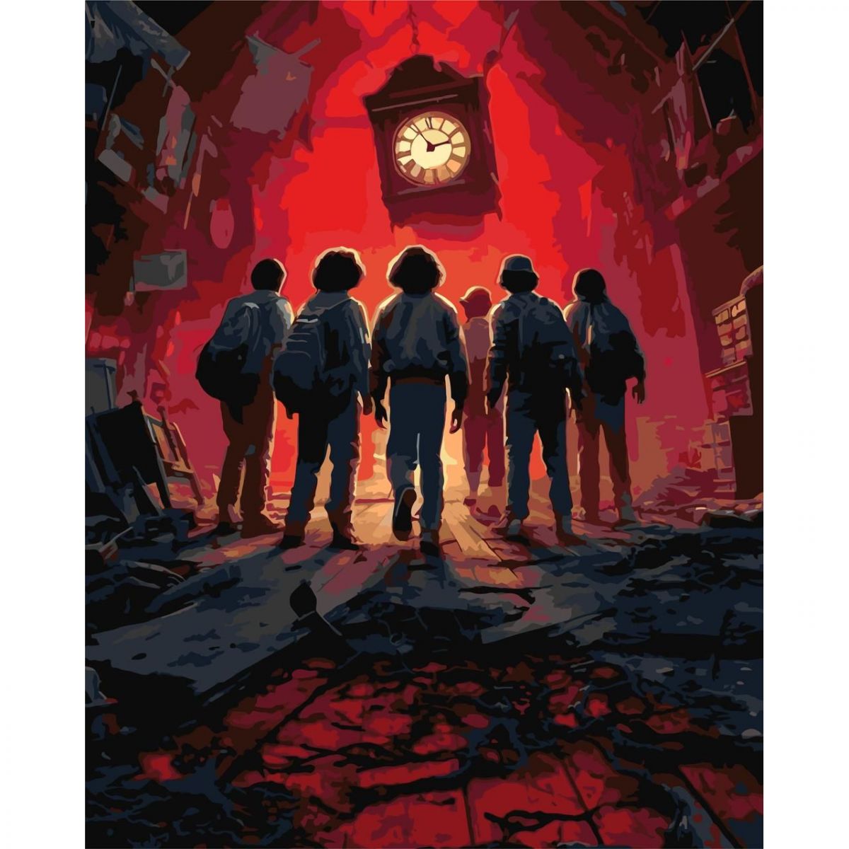 Картина по номерам "Очень странные дела" 40х50 см  фото 1