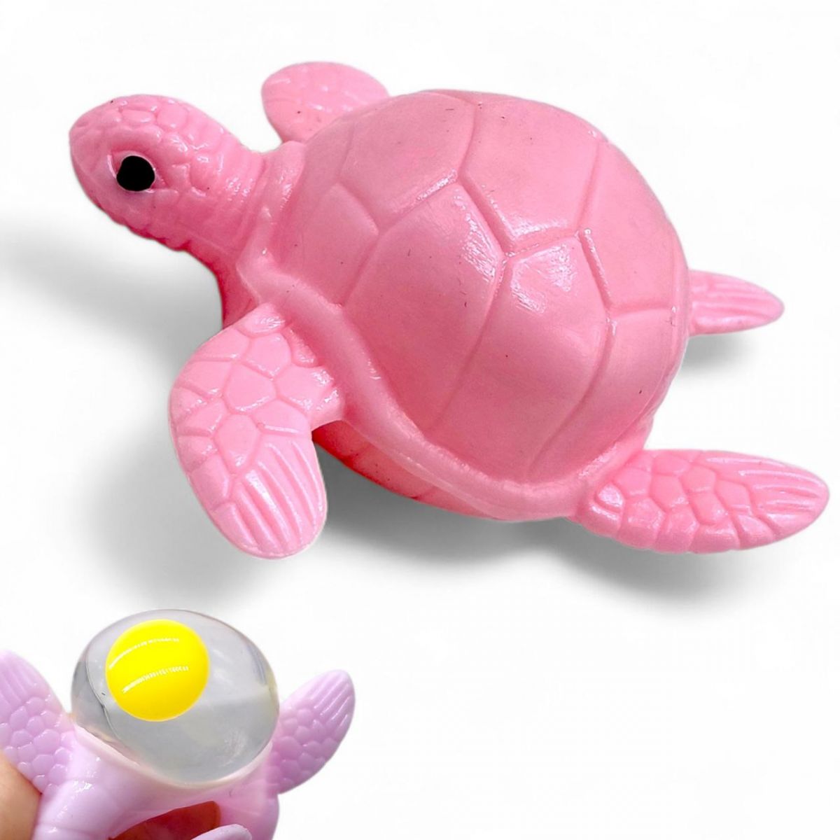 АНТИСТРЕС "ЧЕРЕПАШКА" 8 СМ (РОЖЕВА)  фото 1