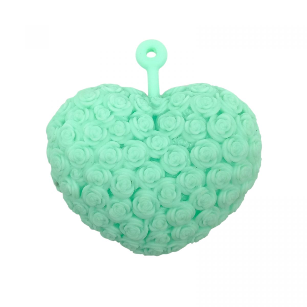 СЕРЦЕ, ЩО СВІТИТЬСЯ (МʼЯТНЕ) 10 см.  фото 1