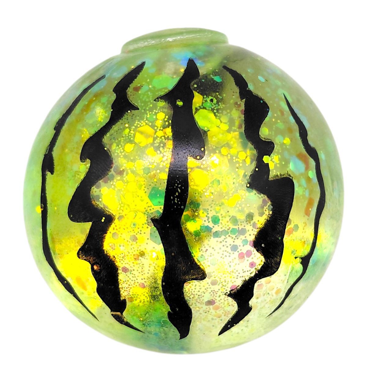 АНТИСТРЕС ЖУЙКА-ТЯГУЧКА КАВУН 5 СМ.  (ЗЕЛЕНИЙ)  фото 1