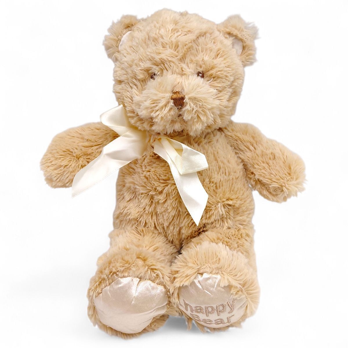 МʼЯКА ІГРАШКА "ЩАСЛИВИЙ ВЕДМЕДИК" 30 СМ (БЕЖЕВИЙ)  фото 1