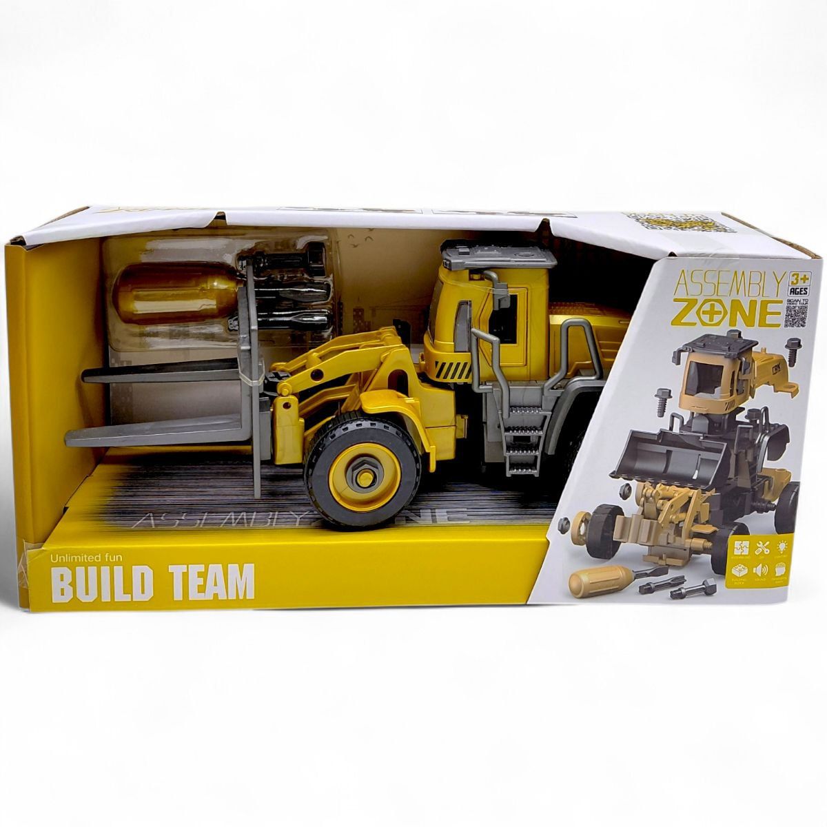 Машина навантажувач, інерційна (в коробці розмір 29х14х10 см)  фото 1