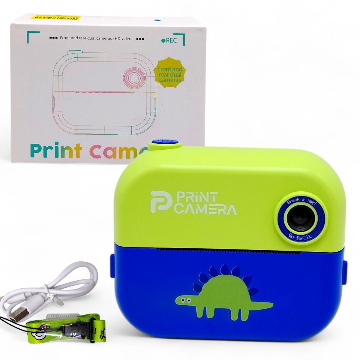 Уцінка.  ФОТОАПАРАТ-ПРИНТЕР (БЛАКИТНИЙ) Не вмикається  фото 1