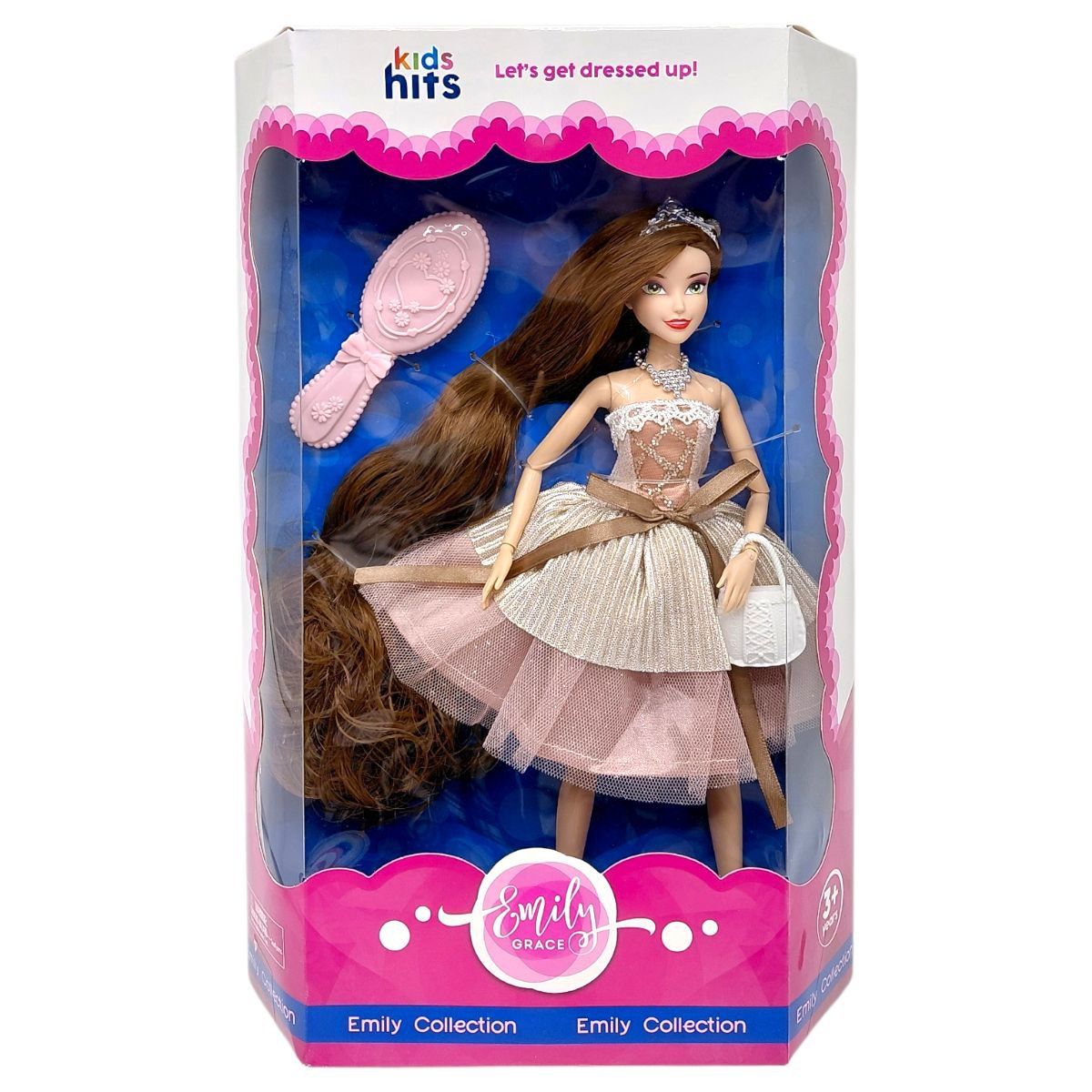Лялька "Emily Romantic" (коробка 23х34. 5х6. 2 см)  фото 1