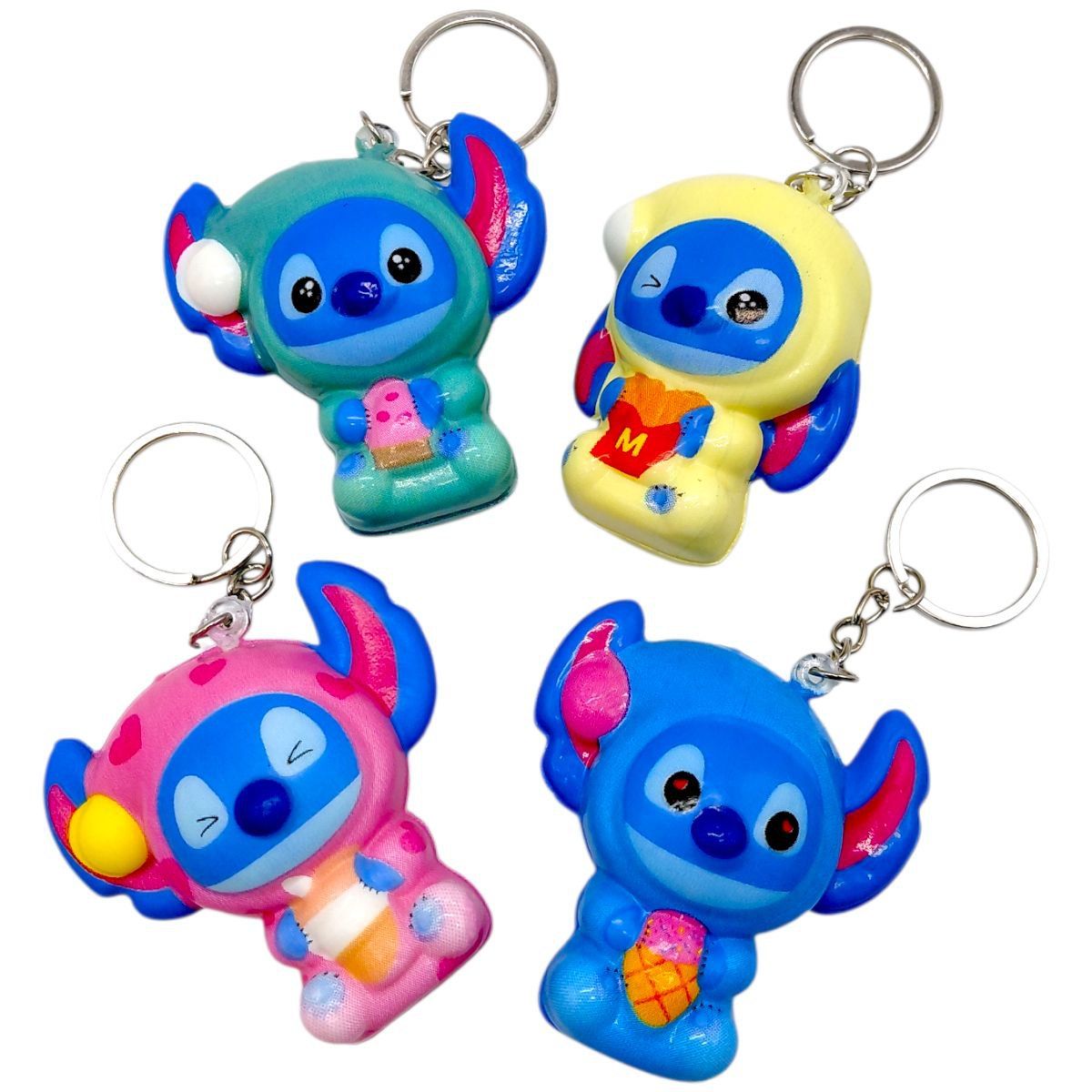 Сквиш-брелок "Стич" (микс видов)  фото 1