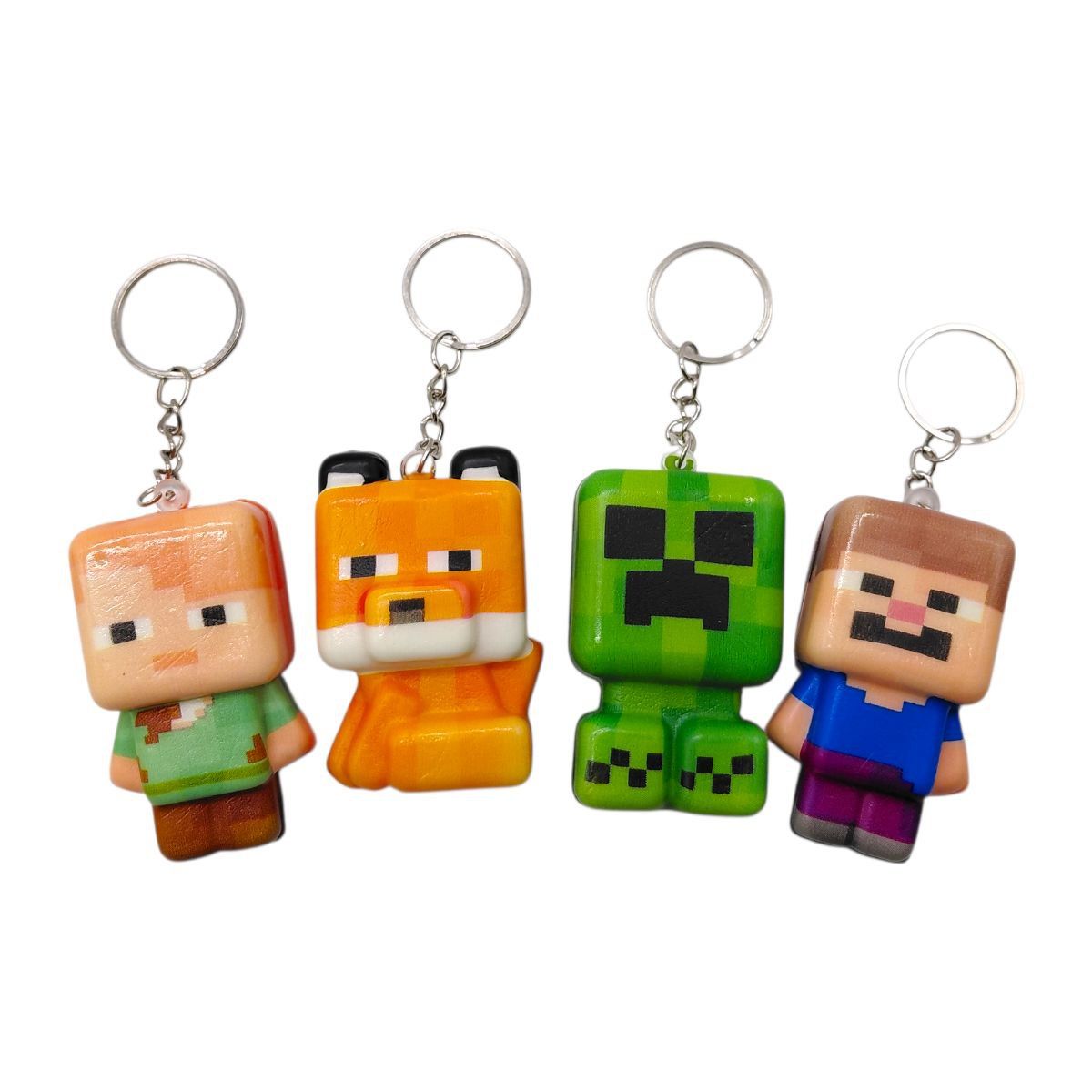 Сквіш-брелок "Майнкрафт" (мікс видів)  фото 1