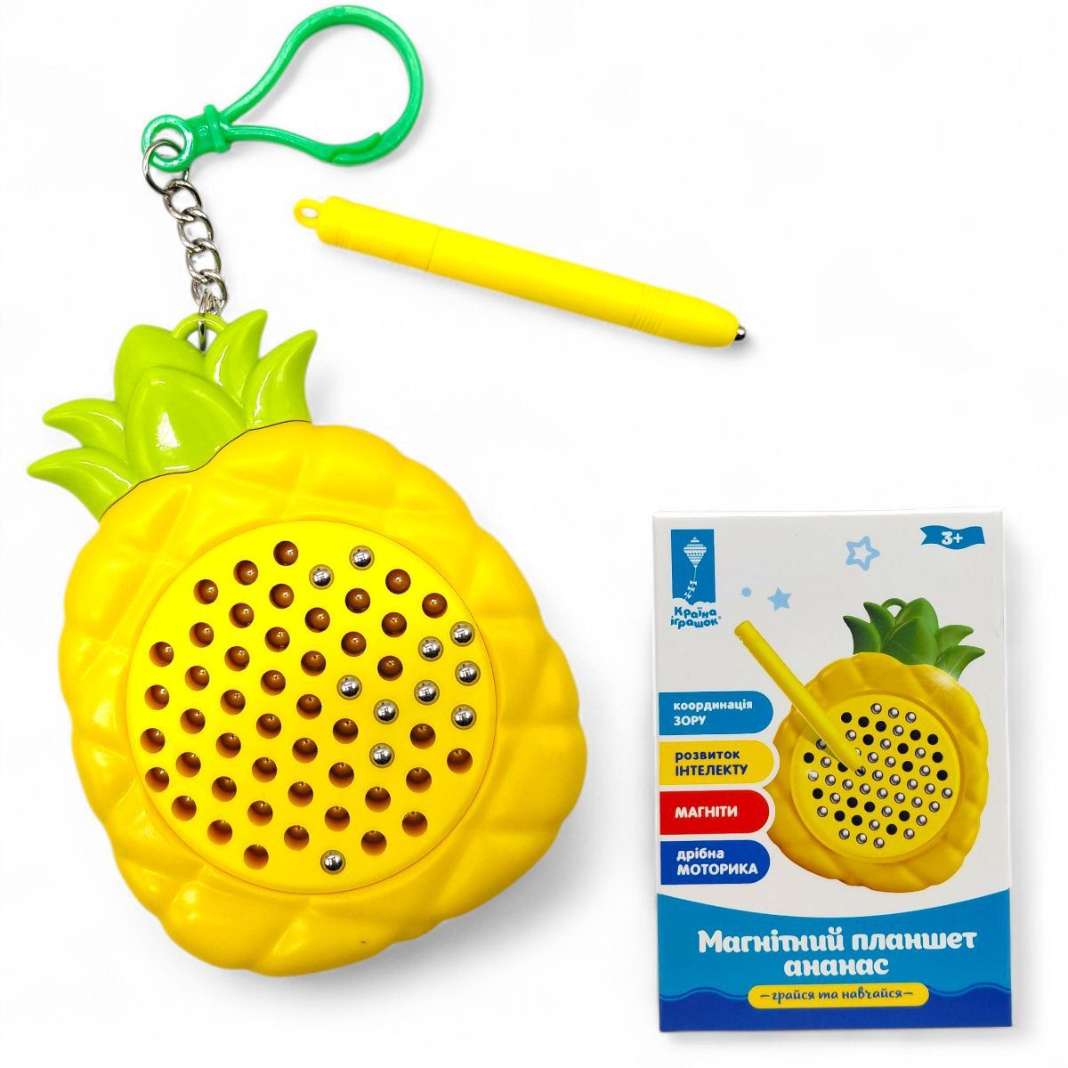 Мозаїка-магнитна "Ананас"  фото 1