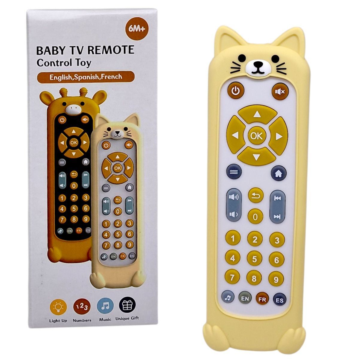 Интерактивная игрушка "Пульт.  Котик" (3 языка озвучки)  фото 1