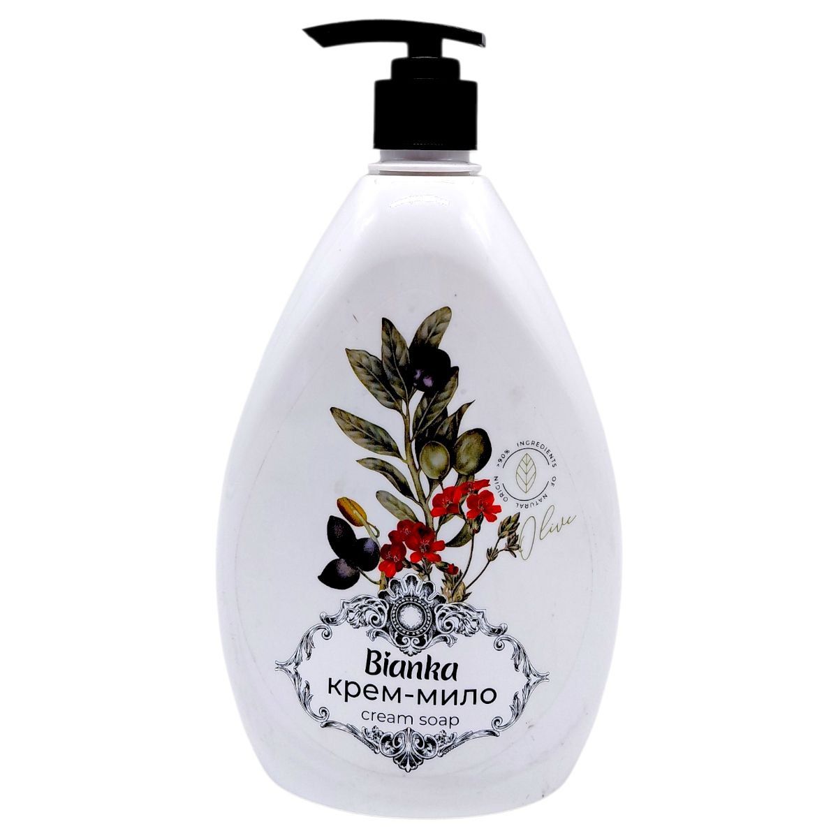 Крем-мило рідке "Olive" 900 мл у полімерній пляшці  фото 1
