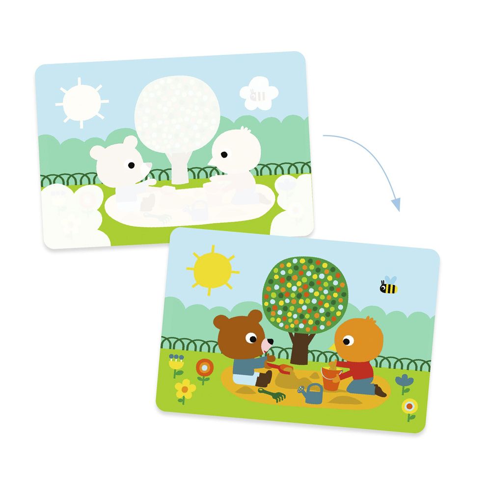 Художній комплект для малювання водою DJECO В парку  фото 1