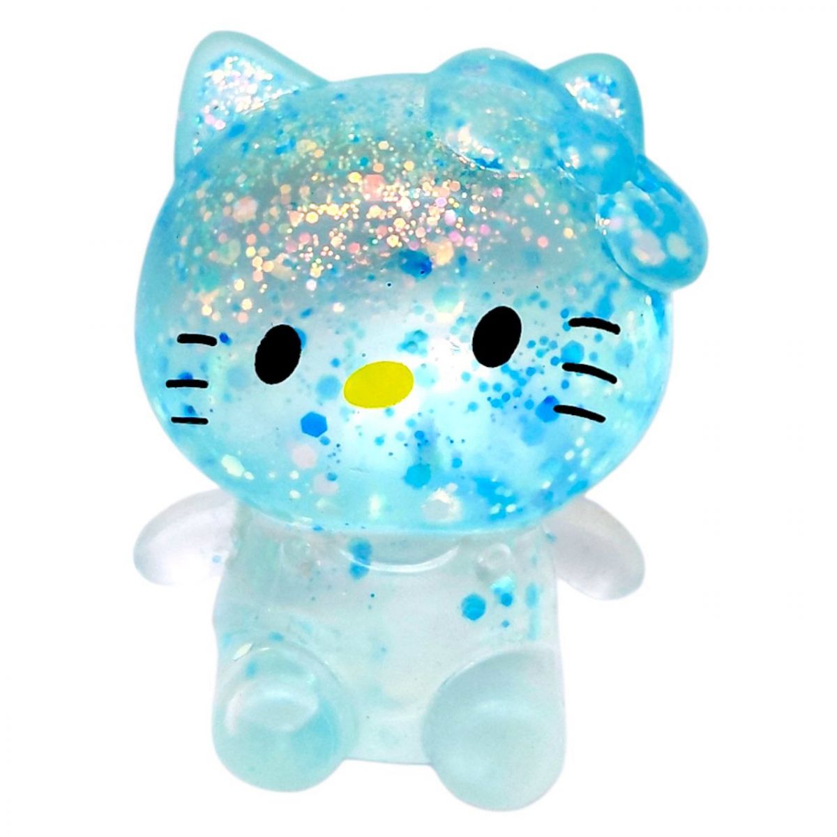 Антистрес жуйка-тягучка "Hello Kitty" 8 см (БЛАКИТНИЙ)  фото 1