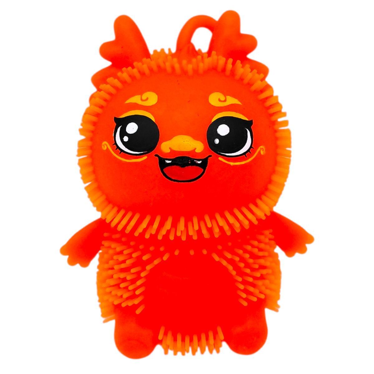 Їжак, що світиться "олень" 11 см.  (ПОМАРАНЧЕВИЙ)  фото 1