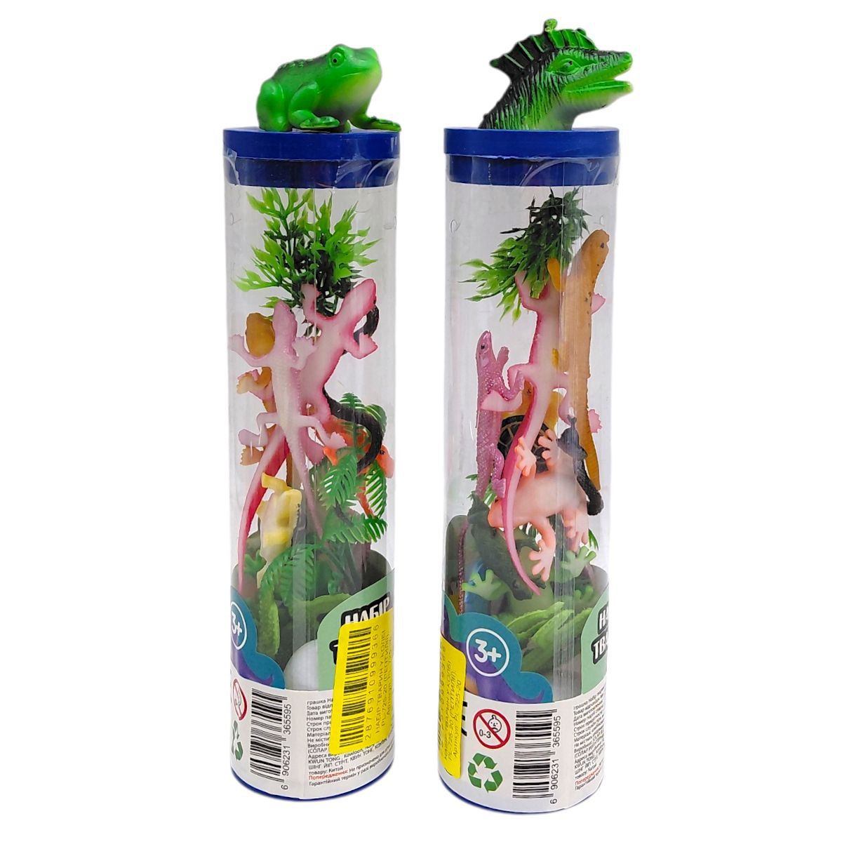 НАБОР ЖИВОТНЫХ В КОЛБЕ (РЕПТИЛИИ)  фото 1