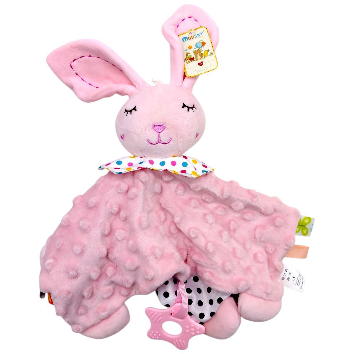 БРЯЗКАЛЬЦЕ М'ЯКЕ (РОЖЕВИЙ ЗАЙЧИК)  фото 1