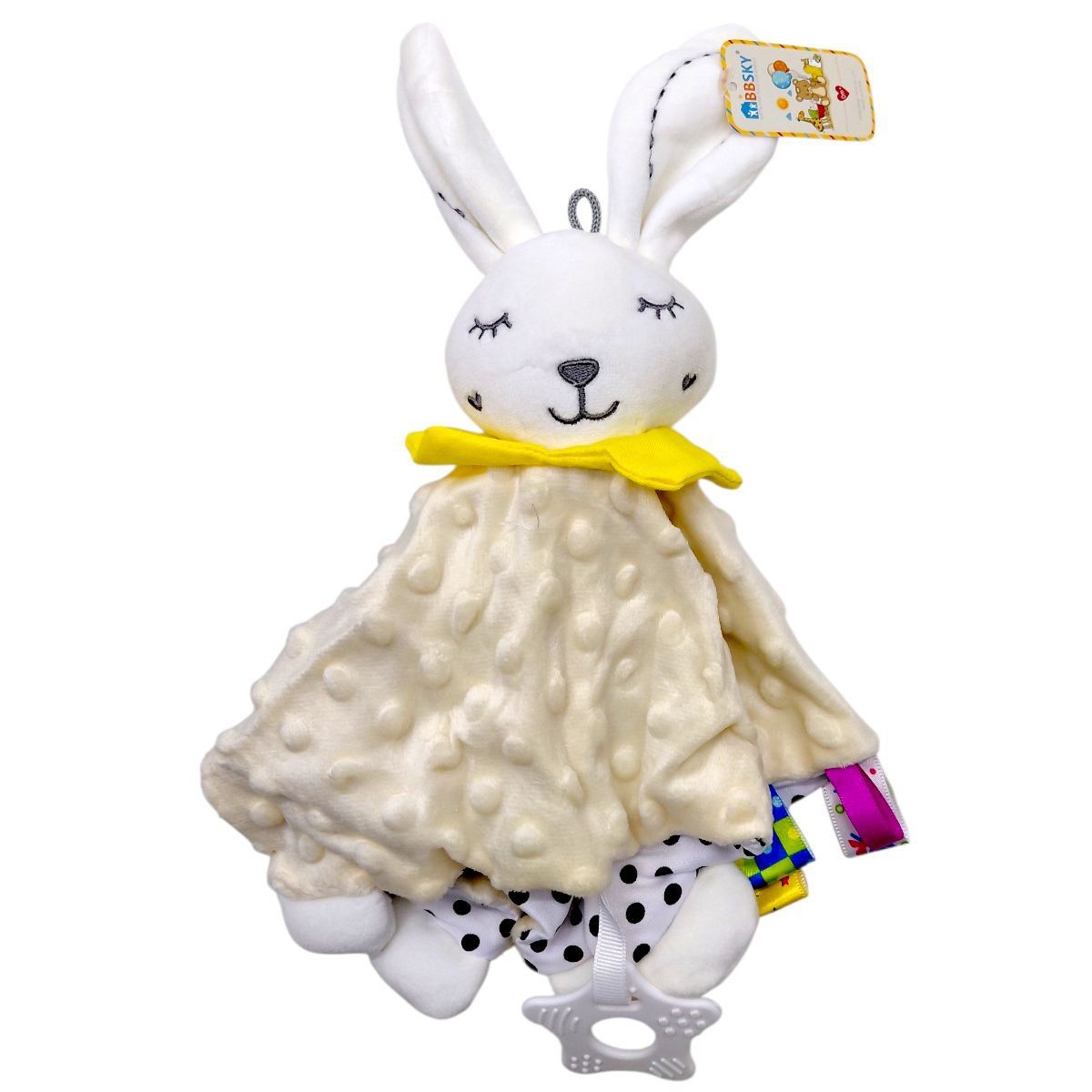 БРЯЗКАЛЬЦЕ М'ЯКЕ (ЗАЙЧИК В ЖОВТОМУ)  фото 1