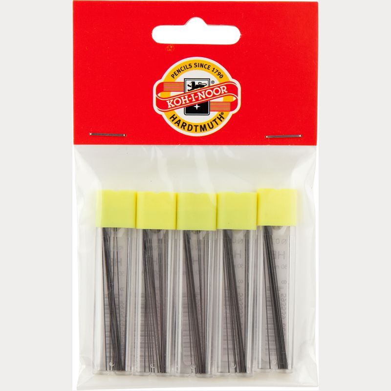 Стержні д/ол. , 0. 3 мм. , HB (полібег 5 шт)  фото 1