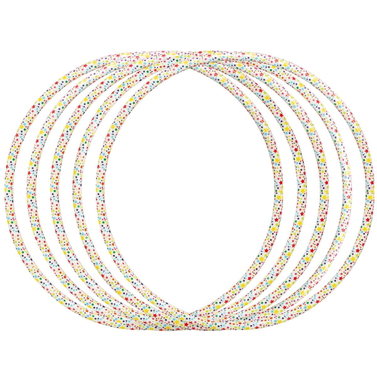 Обруч №1 (хулахуп) "Зіронька" діаметр 68 см  фото 1