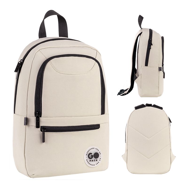 Рюкзак GoPack Education Teens 119S Бежевый  фото 1