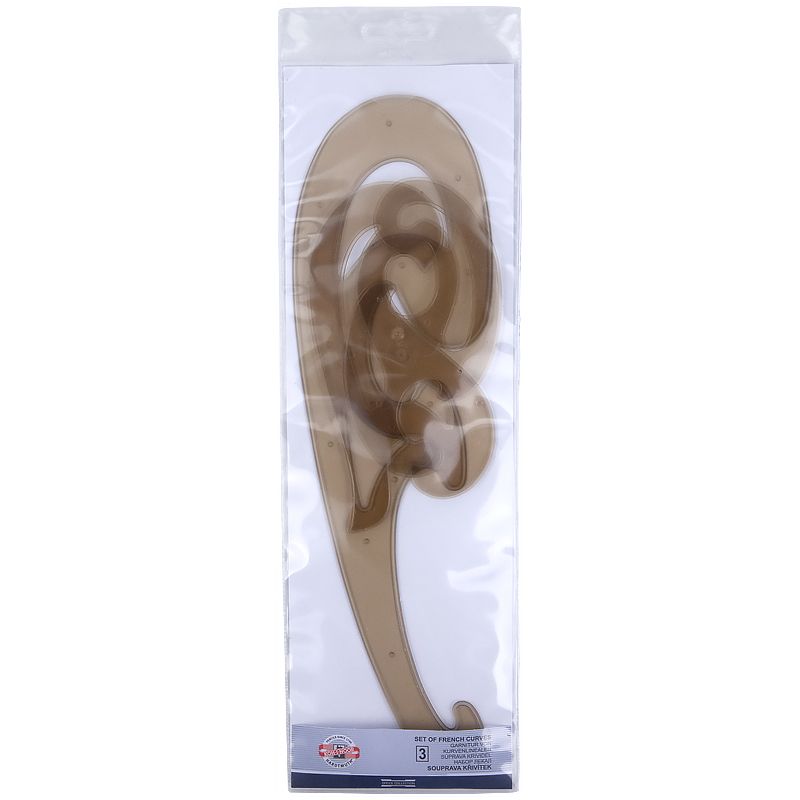 Лекала, N3, набір 3 шт. , великий  фото 1