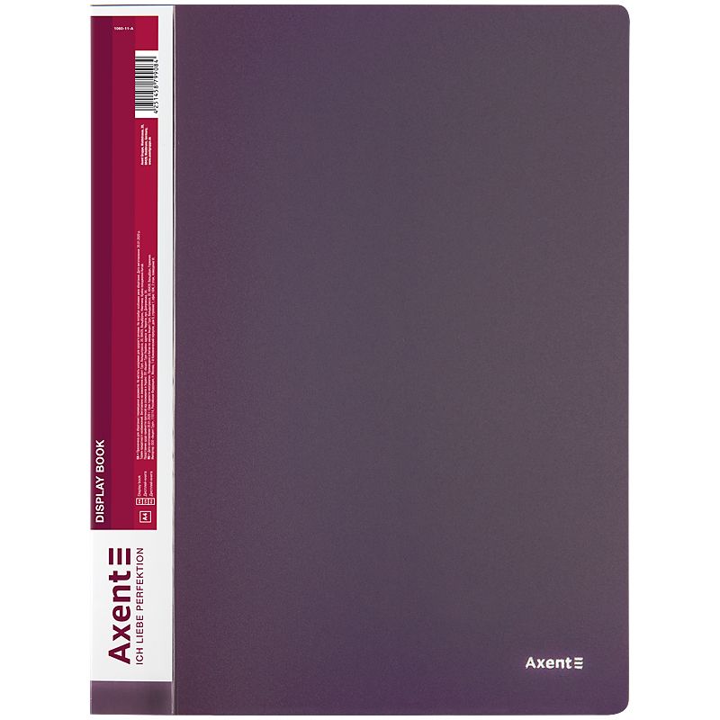 Дисплей-книга 60 файлів, сливова  фото 1