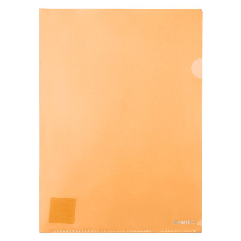 Папка-куточок А4, помаранчева  фото 1