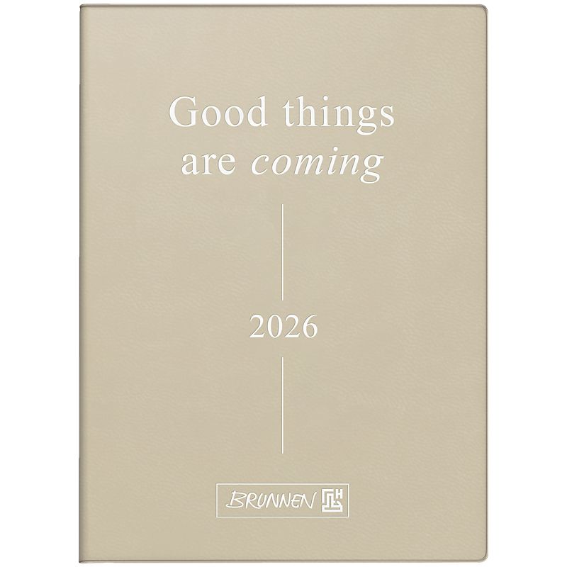 Щоденник 2026 Стандарт Torino Trend бежевий  фото 1