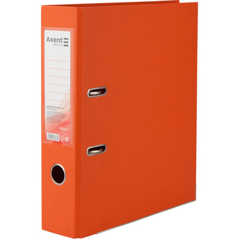 Папка-реєстратор двост.  PP 7,5 cм, зібран, помар  фото 1