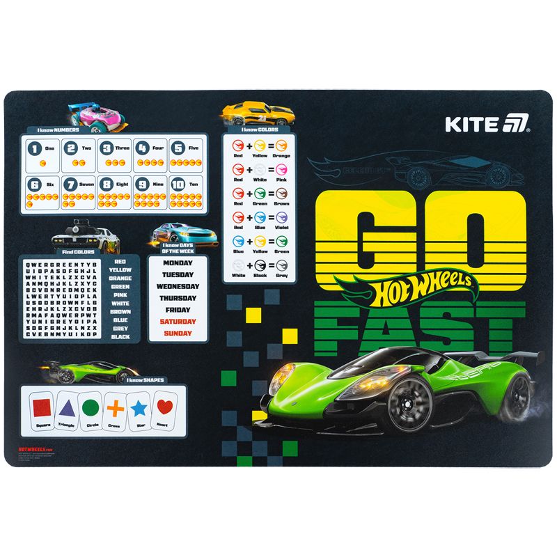 Підкладка настільна, 42,5x29см, PP HW-1  фото 1