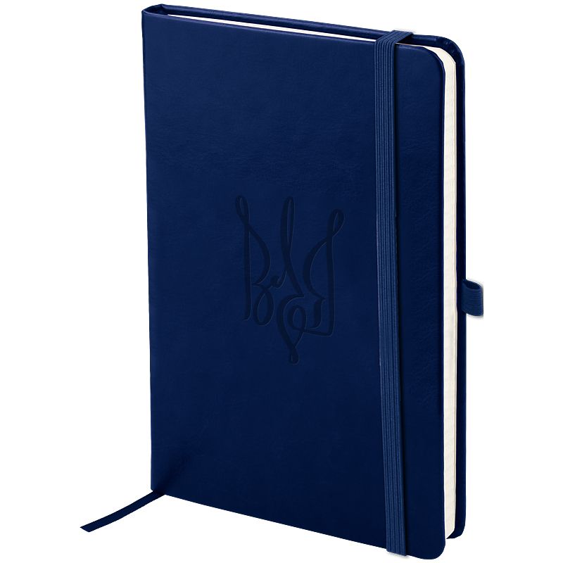 Книга записна Partner Lux, 125*195, 96арк, кл, син, Воля  фото 1