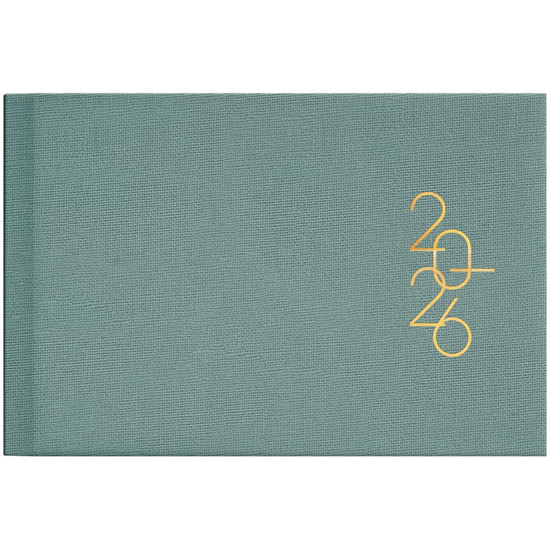 Щотижневик 2026 кишеньк Linesse морський зелений  фото 1